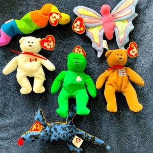 Teenie Beanie Baby set of 6